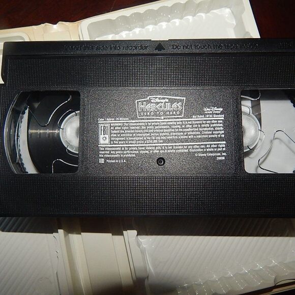 DISNEY'S HERCULES: ZERO TO HERO vintage clamshell case VHS movie - Picture 11 of 12